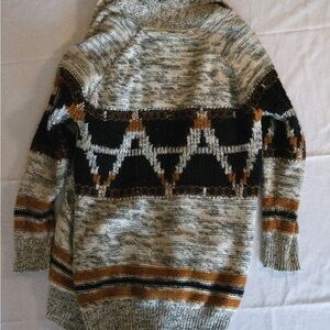 Forever 21 Black and Brown Knit Sweater